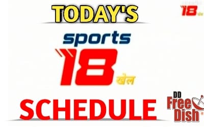 sports 18 khel today schedule
